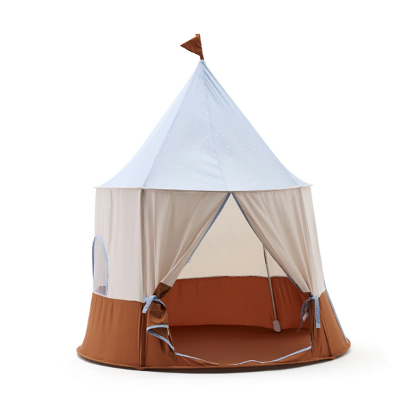 Blue Circus Play Tent