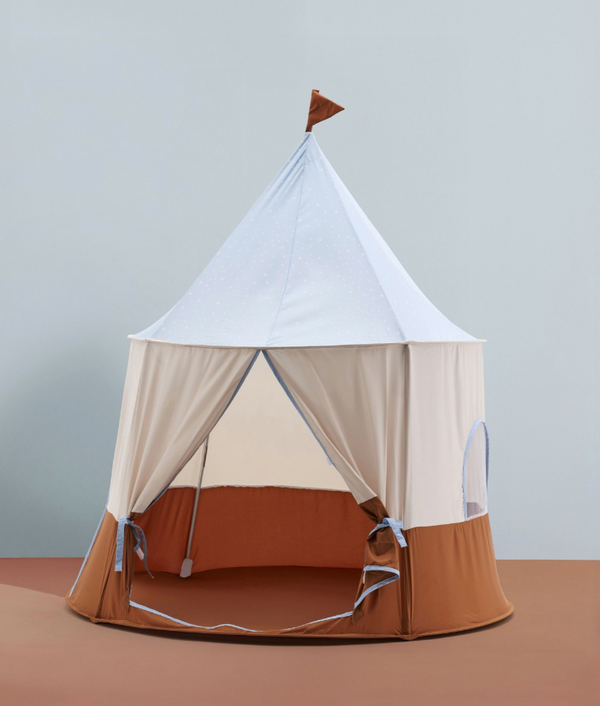 Blue Circus Play Tent