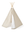 Tipi tent stripes beige