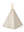 Tipi tent stripes beige