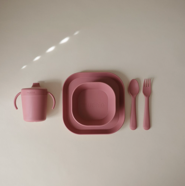 2-Pack Schüssel Square Dusty Rose