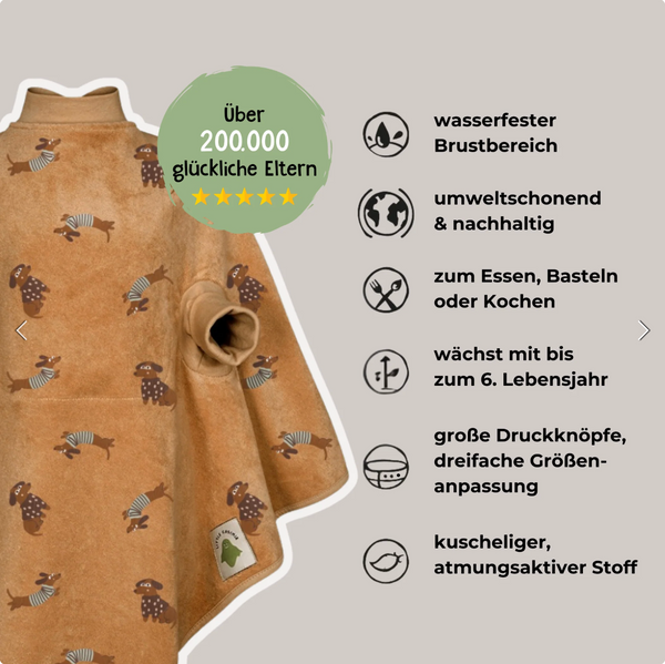 Frottee-Lätzchen "Boo" Good Boy