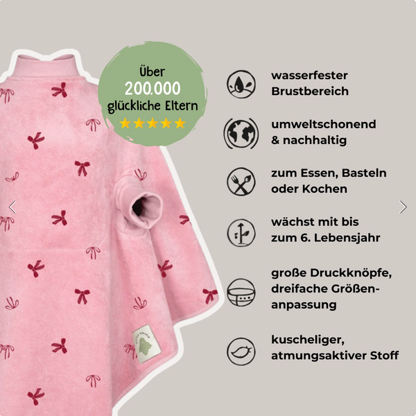 Frottee-Lätzchen "Boo" Pritty Bow