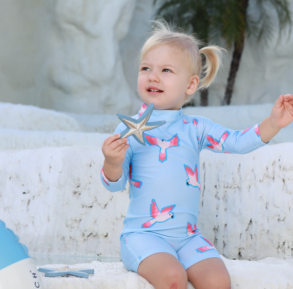 Baby Swimsuit Parrot