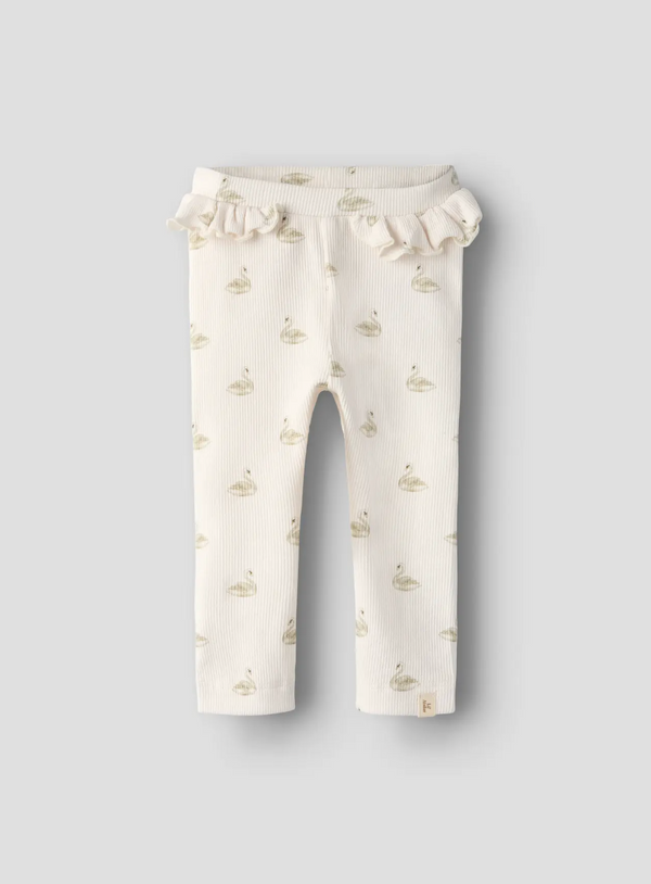 Leggings Pastel Parchment / Swan