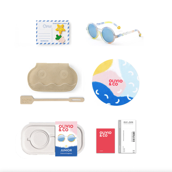 Junior Round Sunglasses Art Brush