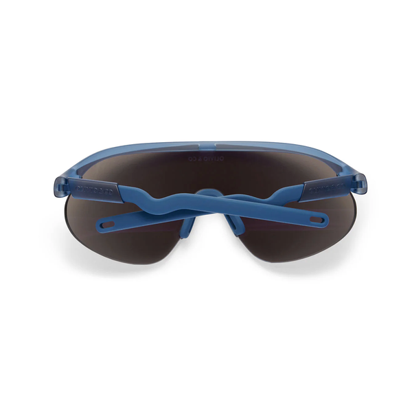 Junior Half-Rim Sport Sunglasses Azure Blue