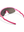 Junior Half-Rim Sport Sunglasses Flamingo Pink
