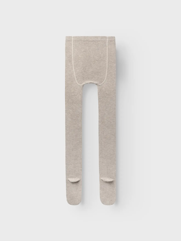 2-Pack Ribbed Tights Pure Cashmere Melange
