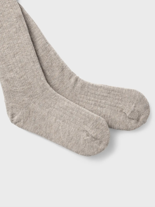 2-Pack Ribbed Tights Pure Cashmere Melange