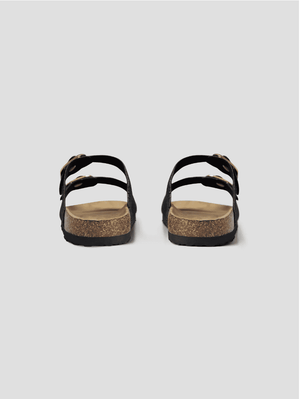 Name it Finken Sandalen Black Glitter, Draufsicht