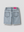 Wide Jeans Shorts Light Blue Bleached Denim