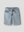Wide Jeans Shorts Light Blue Bleached Denim