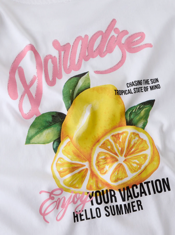 T-Shirt Bright White Paradise