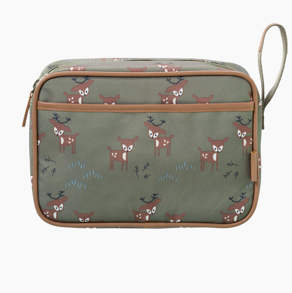 Toiletry Bag Deer Olive