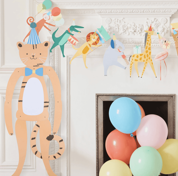 Animal Parade Party Decorations (4x)