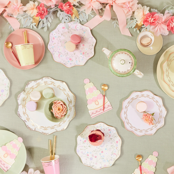 Ladurée Floral Napkins (16 pcs)