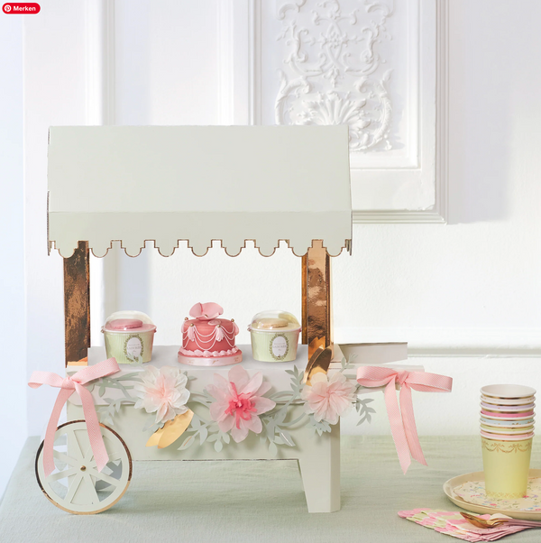 Ladurée Macaron Wagon Display