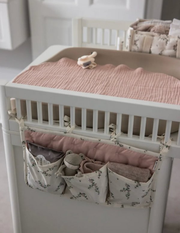 Hanging Organizer with 3 Pockets Powder Blossom