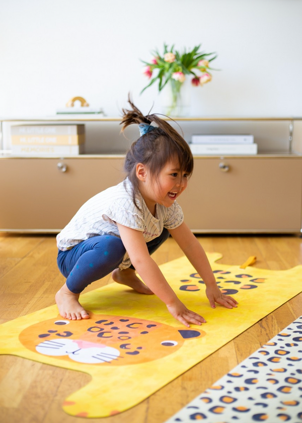 Children's Yoga Mat Luka the Leopard