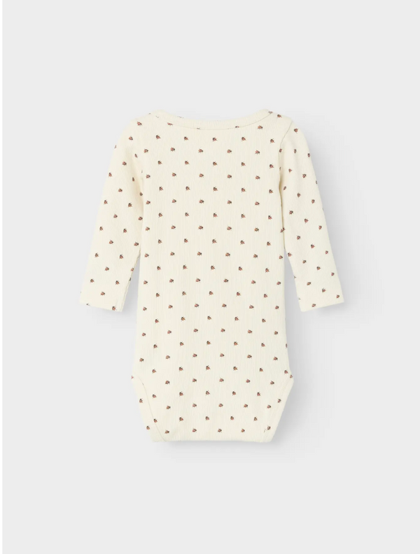 Long-Sleeve Bodysuit Turtledove Ladybug
