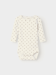 Long-Sleeve Bodysuit Turtledove Ladybug