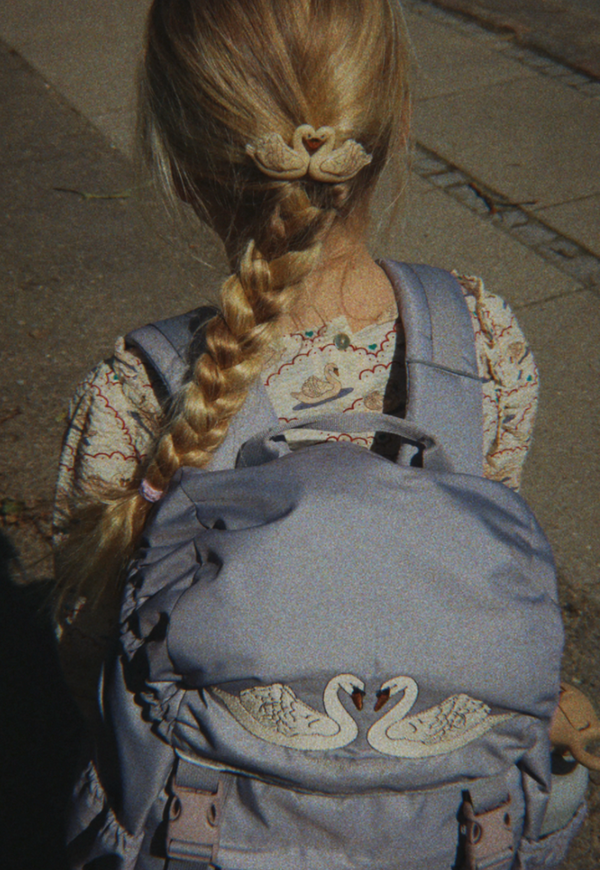 Clover satchel Swan Sleet