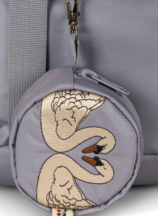 Clover satchel Swan Sleet