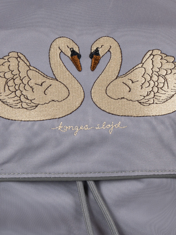Clover satchel Swan Sleet