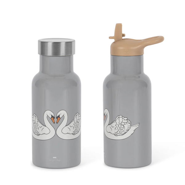 Thermo Drink Bottle Swan Blue
