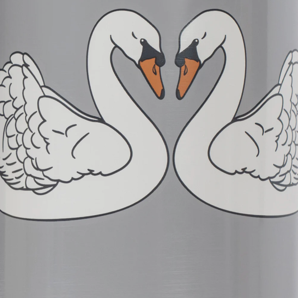 Thermo Drink Bottle Swan Blue