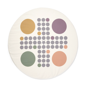 Kids Concept Bodenkissen mit Ludo-Spielfeld, 110 cm Durchmesser
