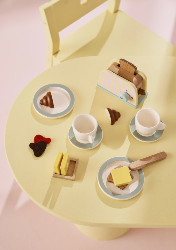 Filz-Butter zum Schneiden, hält per Klettverschluss zusammen – Kids Concept