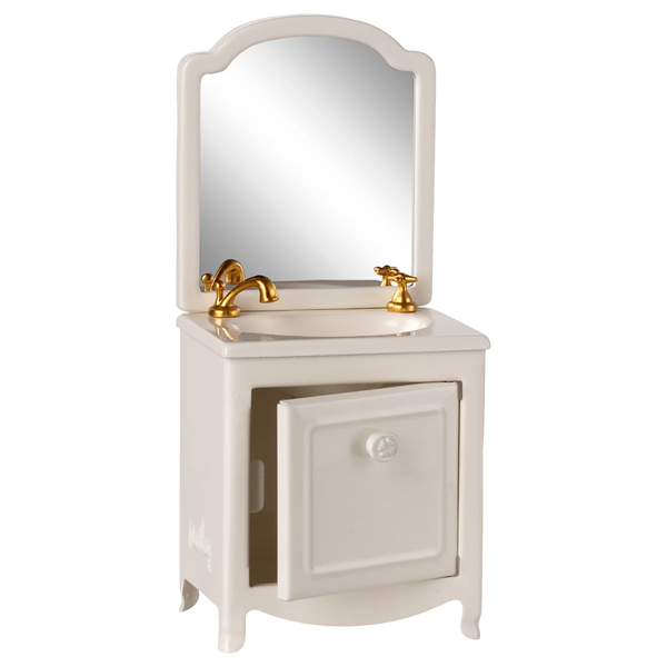 Washbasin with mirror Mouse Cream