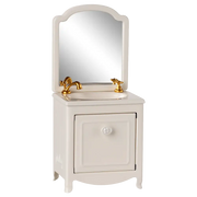 Washbasin with mirror Mouse Cream