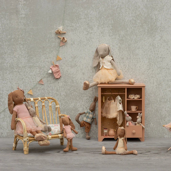 Rattan Couch Large Natural 