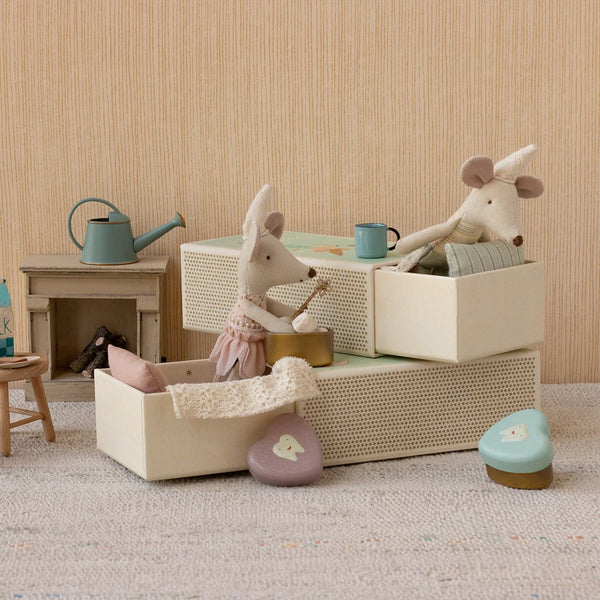 Tooth Fairy Mouse in Matchbox 