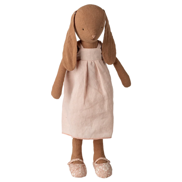 Size 3 chocolate bunny / dress and shoes 
