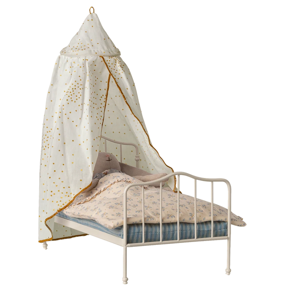 Miniature Bed Canopy Off White