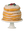 Party Cake Mouse Off White