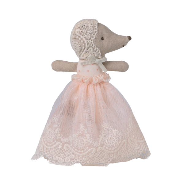 Baby Mouse in Powder Dress