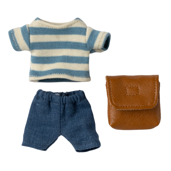 Clothes & Bag Big Brother Mouse Brown