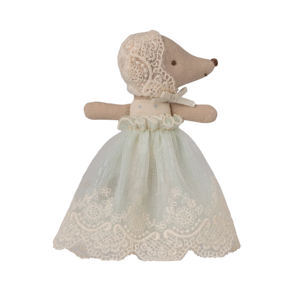 Baby Mouse in Mint Dress