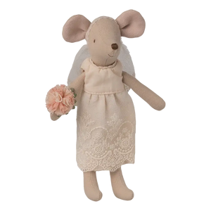 Braut-Maus im Hochzeitskleid von Maileg Detail