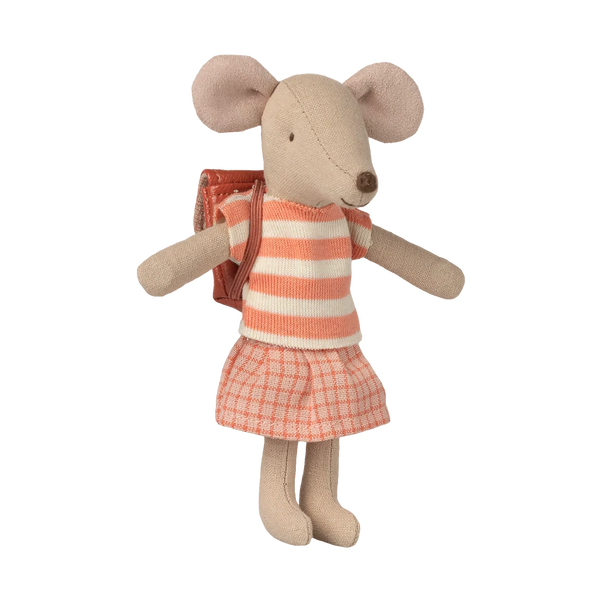 Tricycle Mouse Big Sister Coral