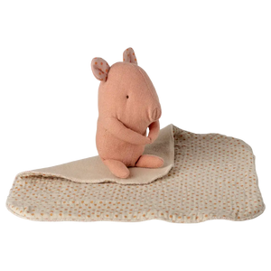 Maileg Kuschelfreund Schwein Mini Rose für Babys