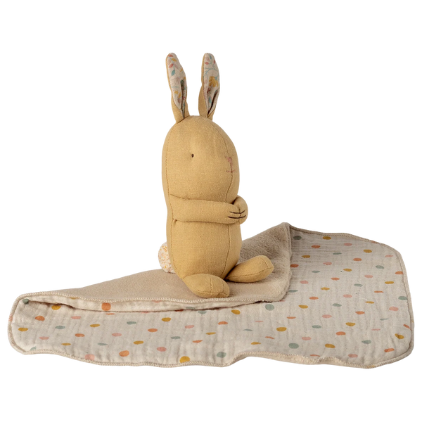Lullaby Cuddly Friend Bunny Mini Ceramic Yellow