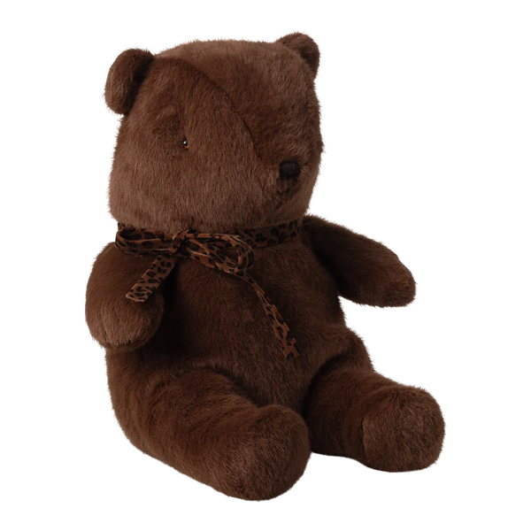 Plush Teddy Bear Medium Dark Brown