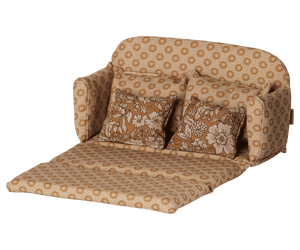 Maileg Schlafsofa Gross mit zwei losen Kissen