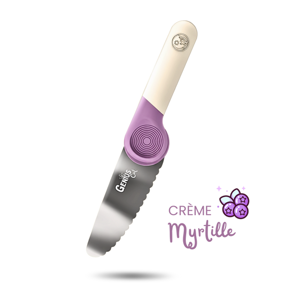 Children's Knife GENIUS CUT Blueberry Cream